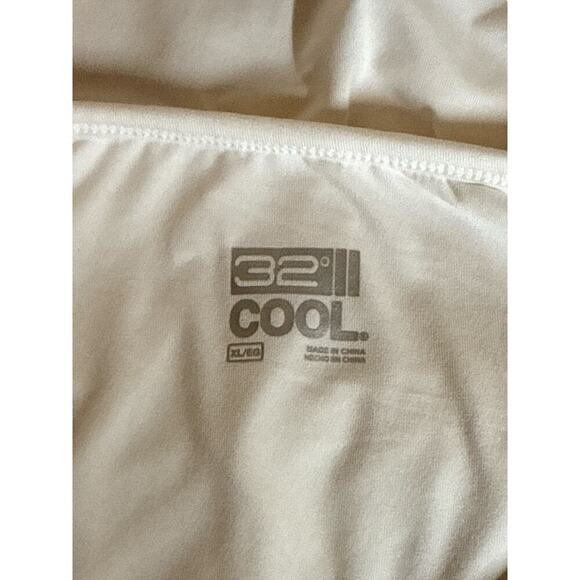 32 Degrees Women Wire Free Built-in Bra Stretch Relaxed Fit Camisole SZ XL White - Picture 7 of 8